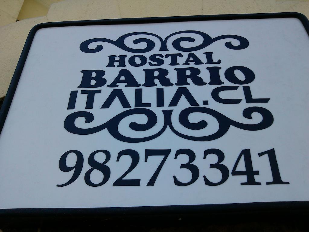 Hostal Barrio Italia Santiago Exterior photo